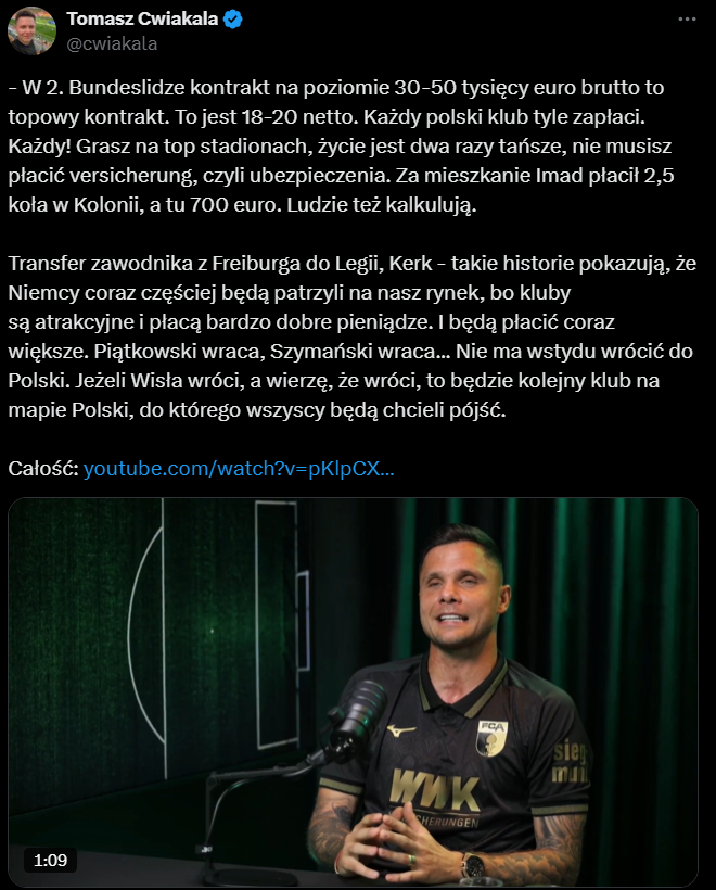 Rafał Gikiewicz PORÓWNAŁ ZAROBKI w 2.Bundeslidze i Ekstraklasie! O.o